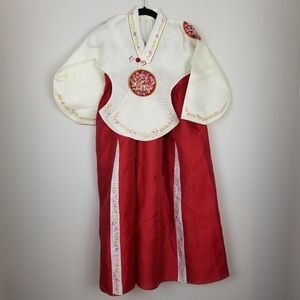 girls traditional hanbok korean dress